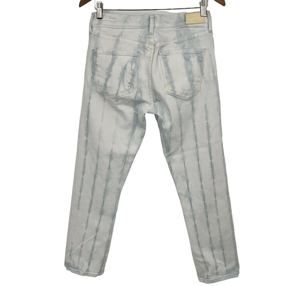 Citizens of Humanity Size 25 Emerson Jeans Slim Boyfriend Light Wash Tie Dye - Picture 2 of 10